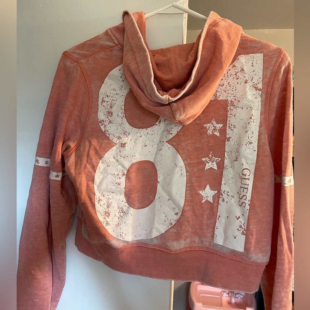 Guess zipper hoodie